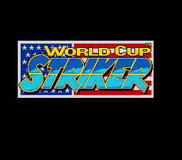 World Cup Striker (Europe) (En,Fr,De) Title Screen